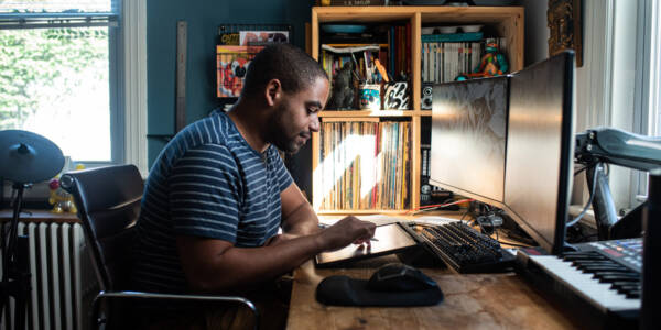 Theodore Taylor II Illustrator in Residence at VisArts