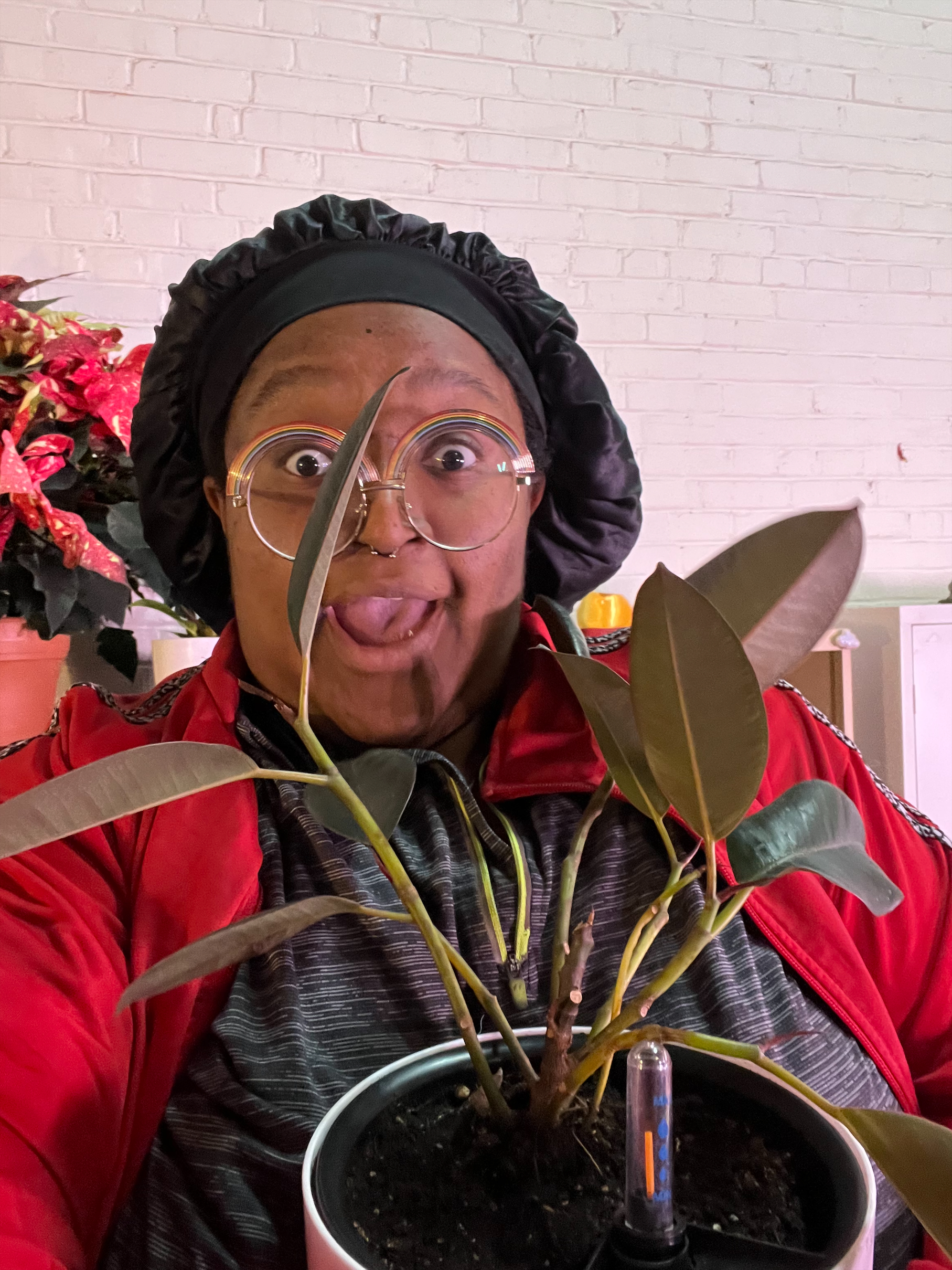 headshot of visarts teacher Curly Dacs