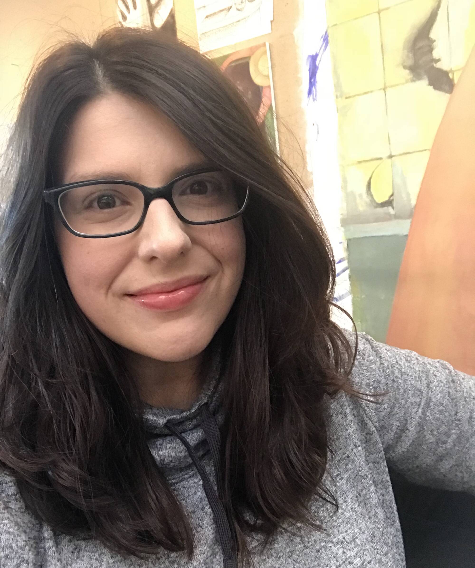 headshot of visarts teacher Devin Howell Curry