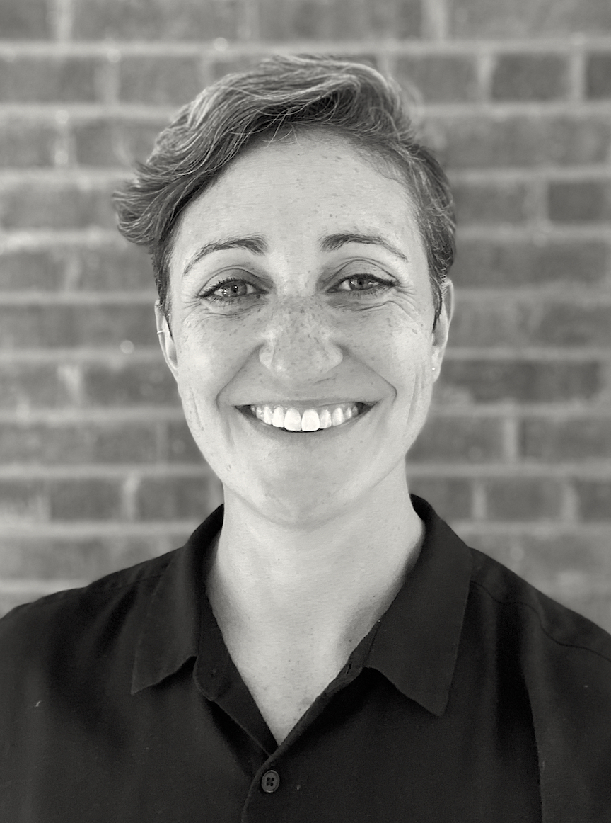 headshot of visarts teacher Em Robertson