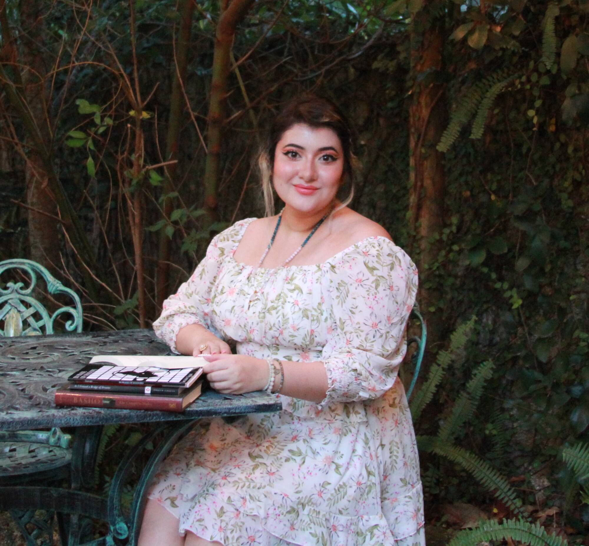 headshot of visarts teacher Emily Okamoto-Green