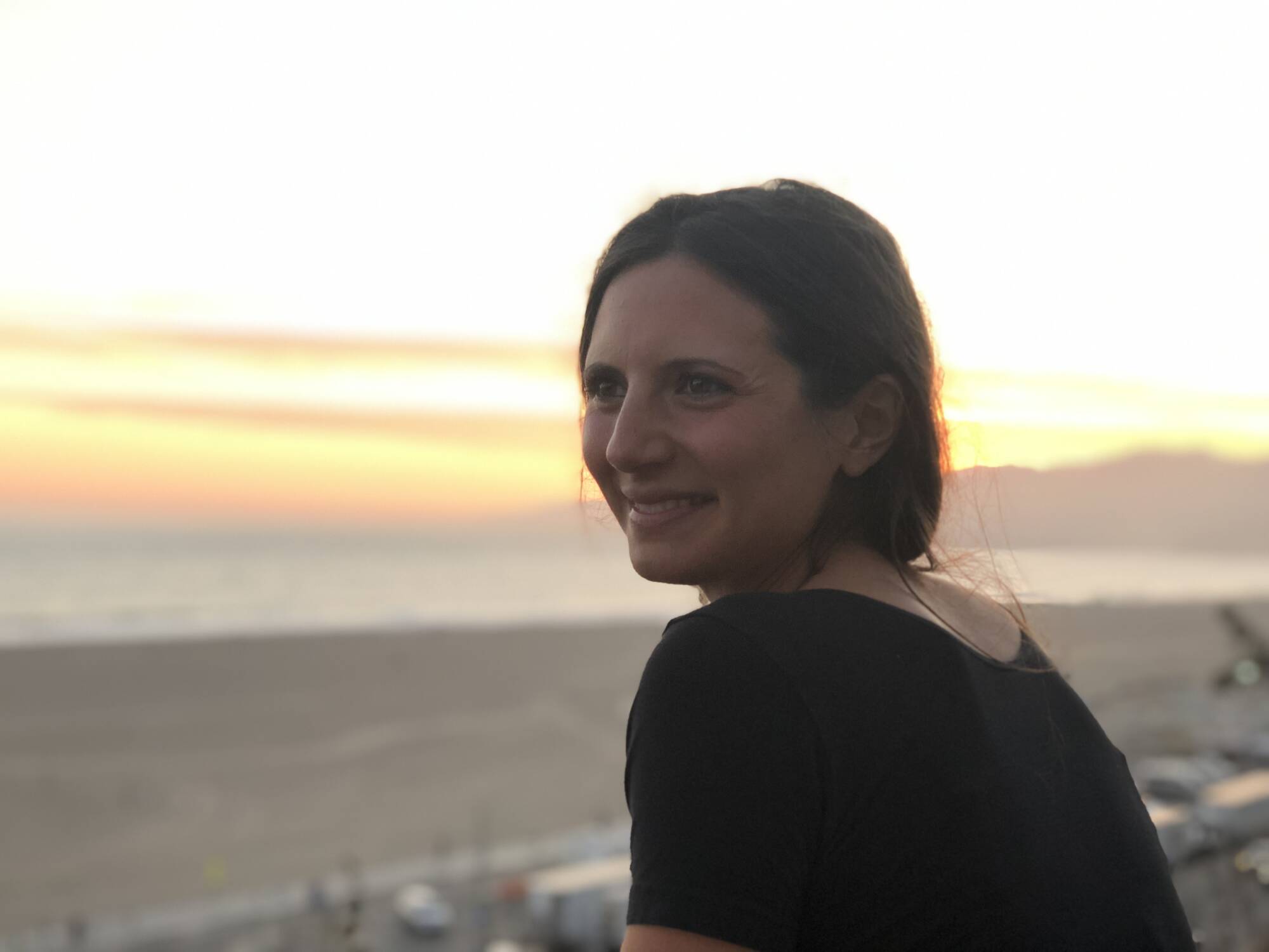 headshot of visarts teacher Holly Zajur