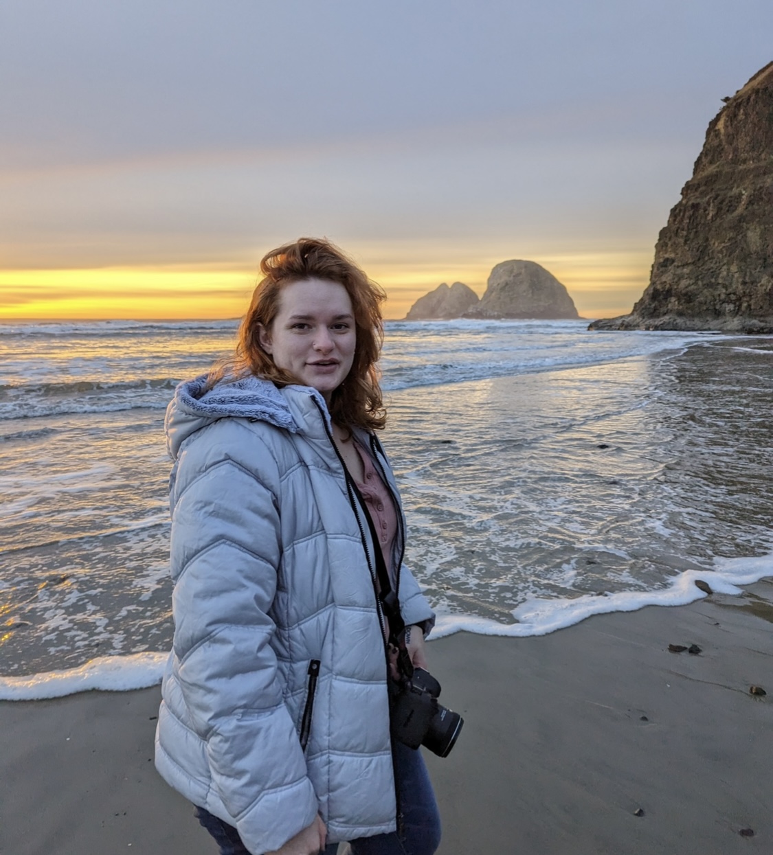 headshot of visarts teacher Sarah Galanti